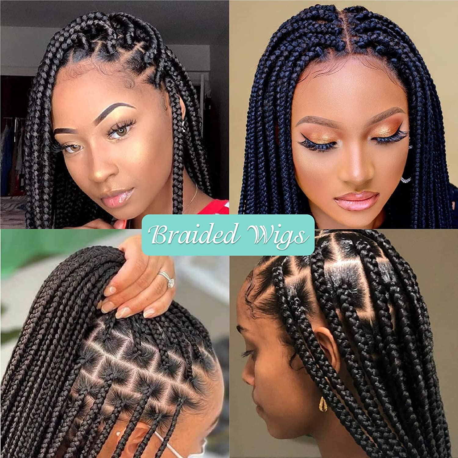 How to Wear a Lace Front Braided Wig? - FANCIVIVI