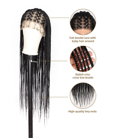 Criss Cross Braids 36