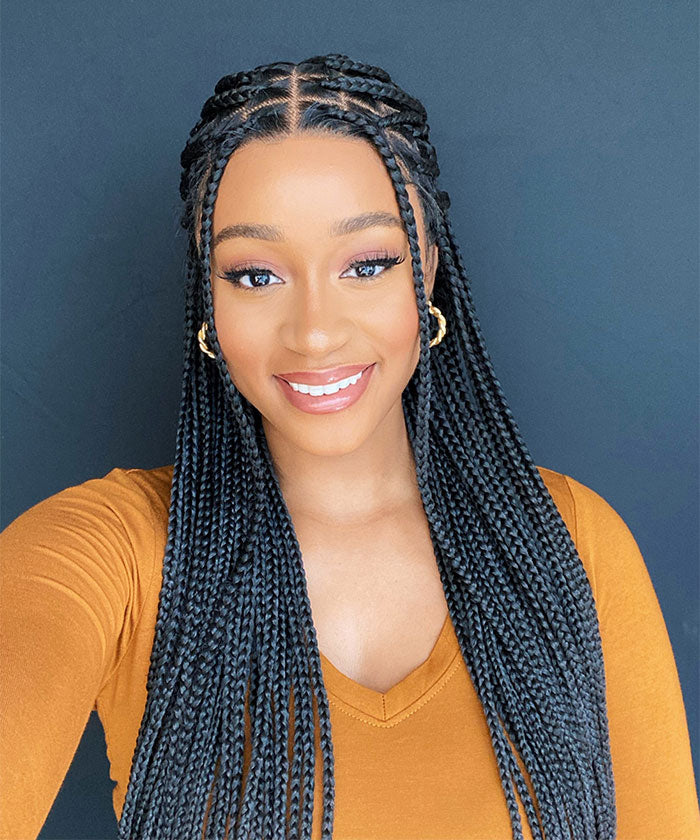 Knotless Braids - FANCIVIVI Braided Wig 2