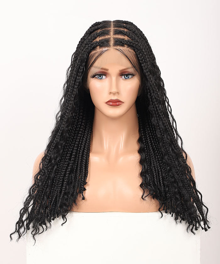 Boho Curls Small Square 18