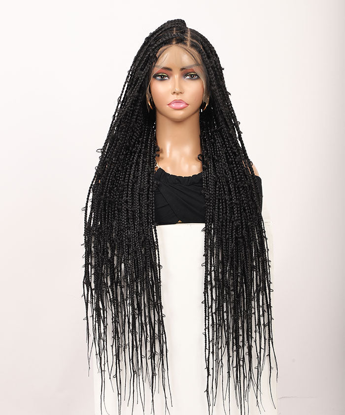Butterfly Box Braids Over Hip-Length 36