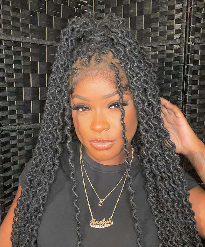 Triangle braids outlet