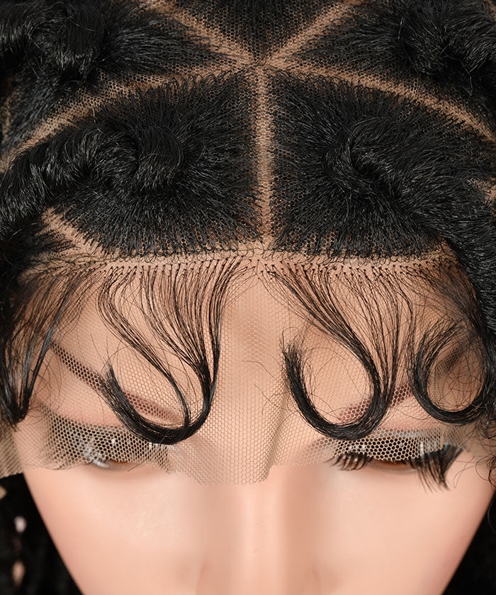 Long Butterfly Locs - FANCIVIVI Locs Braided Wig Details