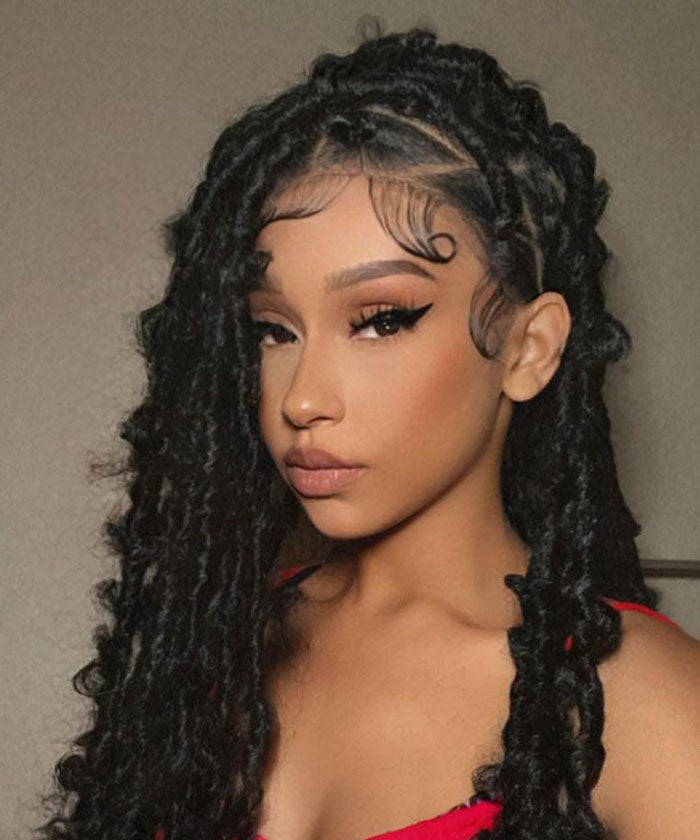 Long Butterfly Locs - FANCIVIVI Locs Braided Wig